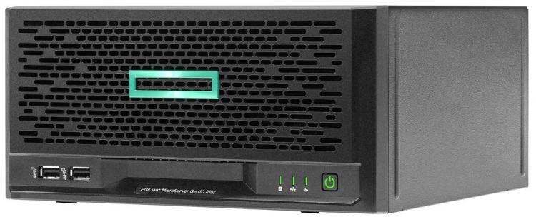 Сервер HPE ProLiant MicroServer Gen10 Plus (P16005-421) G5420 NHP UMTower/Pentium 2C 3.8GHz(4MB)/1x8GbU1D_2666/S100i(ZM/RAID 0/1/10/5)/noHDD(4)LFF/1xP салазки hp tray caddy sas sata 3 5 gen8 lff [651314 001]