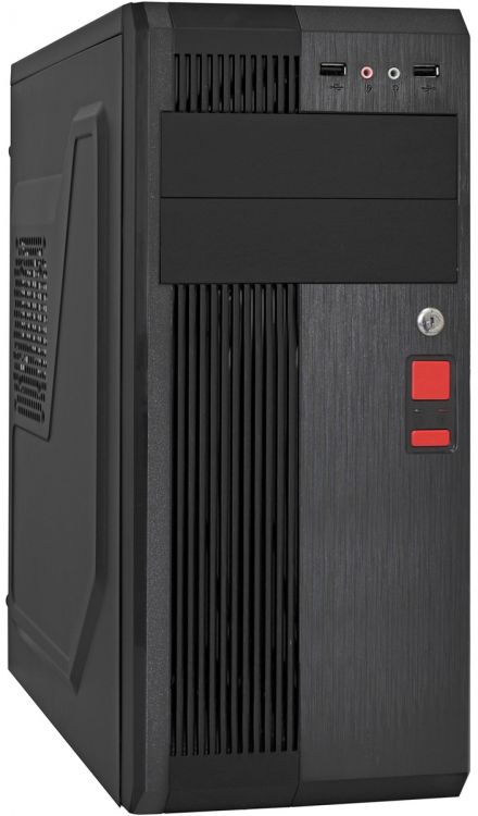 

Корпус ATX Exegate UN-605B-UN500 EX294577RUS черный, БП 600W, 2*USB, аудио, UN-605B-UN500