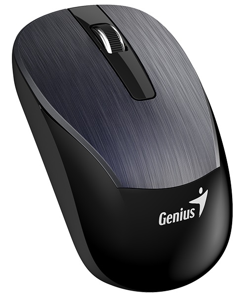 

Мышь Genius ECO-8015 gray, 800/1200/1600 dpi, радио 2,4 Ггц, аккумулятор, USB, ECO-8015