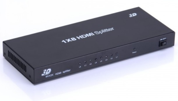 Разветвитель HDMI Vention AKQB0 19F/8x19F на 8 мониторов