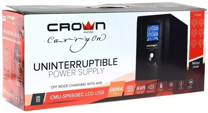 Crown CMU-SP650IEC LCD USB