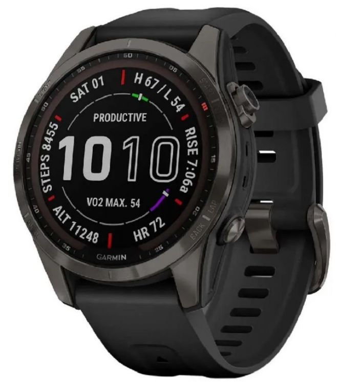 

Часы Garmin Fenix 7S 010-02539-25 Sapphire Solar, Fenix 7S