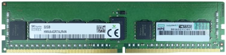 

Модуль памяти DDR4 32GB Hynix original HMAA4GR7AJR4N-XN PC4-25600 3200MHz CL22 ECC Reg 1.2V, HMAA4GR7AJR4N-XN