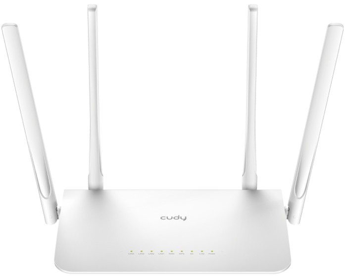 

Роутер Cudy WR1300 AC1200 Gigabit Dual Band Wi-Fi Mesh, Chipset MediaTek, 5 × 10/100/1000Mbps RJ45 Ports, 4 x 5dBi fixed antennas, WiFi/AP/ Repeater/W, WR1300