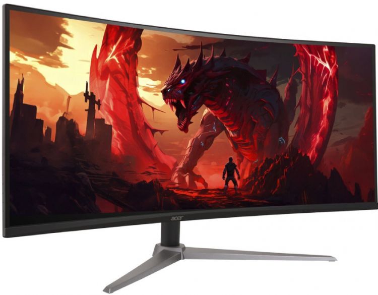 Монитор 34" Acer Nitro ED340CUHbmiipx UM.CE0EE.H01 3440x1440, 1/5 мс, 250 кд/м2, 21:9, VA, 100Hz, 2xHDMI(2.0) 1xDP(1.4), Audio out, Speakers 2Wx2, syn