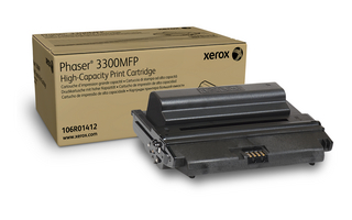 

Принт-картридж Xerox 106R01412 для Phaser 3300MFP, 8 000 копий, А4, большой ёмкости, 106R01412