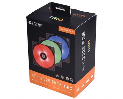 Вентилятор для корпуса ID-Cooling XF-12025-RGB TRIO