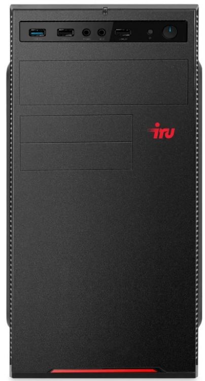 

Компьютер iRu Опал 612 MT 2049324 G7400/8GB/256GB SSD/UHDG 710/GbitEth/400W/мышь/клавиатура/Free DOS/черный, Опал 612 MT