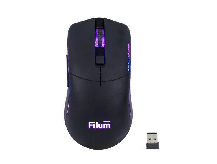 

Мышь Wireless Filum FL-GMW05-BK-L оптическая USB/BT 6 кл., DPI: 10000, аккумулятор 600 mAh черная, Windows XP/Vista/7/8/10, MacOS, FL-GMW05-BK-L