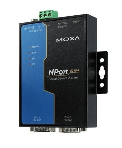 

Сервер MOXA NPort 5210A-T 2 port RS-232 advanced, DB9, NPort 5210A-T