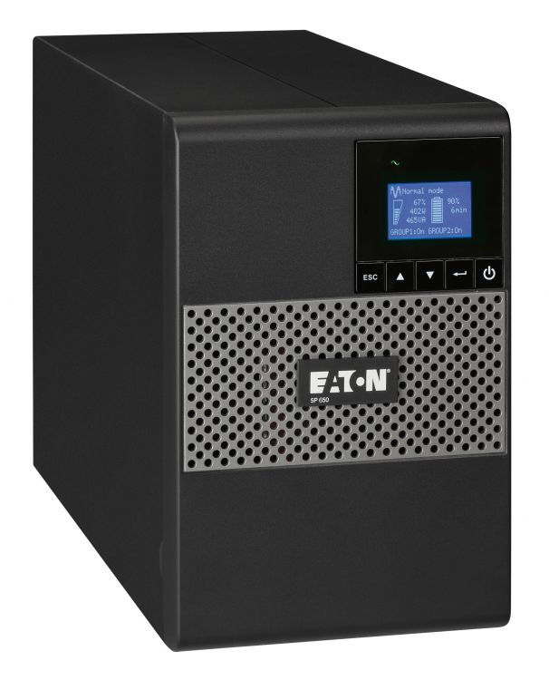 

Источник бесперебойного питания Eaton 5P 650I line-interactive, 650VA/420W, 4*IEC C13, 5P 650I