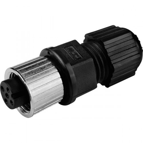 

Разъем MOXA M12A-5P-IP68 Field-installable A-coded screw-in sensor connector, female, M12A-5P-IP68