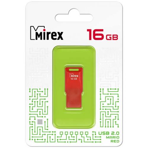 

Накопитель USB 2.0 16GB Mirex MARIO, MARIO