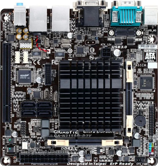 GIGABYTE GA-N3150N-D3V