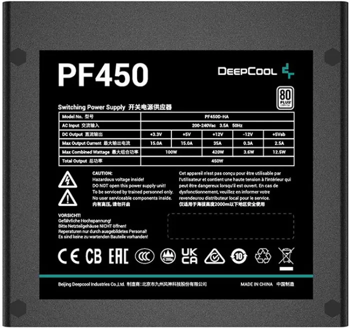 фото Deepcool PF450