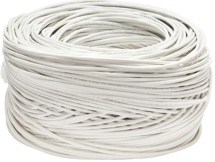 

Кабель витая пара U/UTP 6 кат. 4 пары Cabeus UTP-4P-Cat.6-SOLID-LSZH-WH (23 AWG), одножильный, LSZH нг(А)-HF, белый (305 м), UTP-4P-Cat.6-SOLID-LSZH-WH