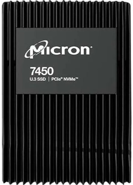 Накопитель SSD 2.5'' Micron MTFDKCC960TFR-1BC1ZABYY 7450 PRO 960GB PCIe 4.0 x4 NVMe 3D TLC 6800/1400MB/s IOPS 530K/85K TBW 1700 DWPD 1