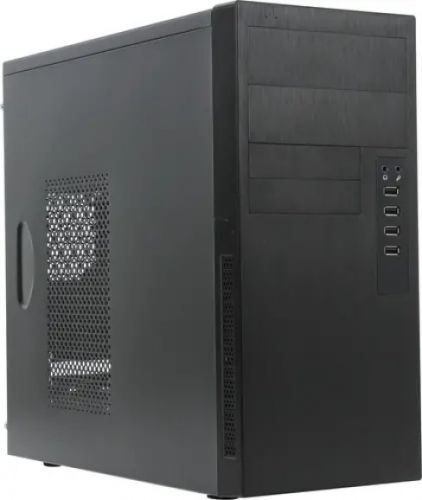 Корпус mATX InWin ES863 черный, 450Вт, размер Mini Tower - фото 1