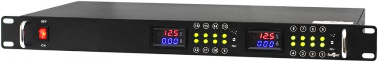 

Блок питания Smartec ST-PS120RM-BK 12 VDC/20 A, 16 каналов, цифровой дисплей, корпус в стойку 1U, ST-PS120RM-BK