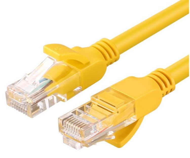 

Кабель UGREEN NW103 60816_ сетевой Cat 5e UTP Ethernet. Длина: 20м. Цвет: желтый, NW103