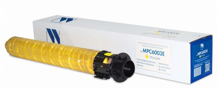 

Картридж NVP NV-MPC6003EY для Ricoh Aficio-MPC4503/MPC4504/MPC5503/MPC5504/MPC6003/MPC6004 (22500k), yellow, NV-MPC6003EY