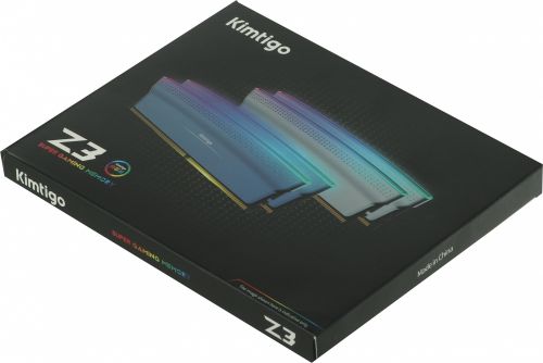 Модуль памяти DDR4 16GB (2*8GB) KIMTIGO KMKU8G8683200Z3-SD - фото 4