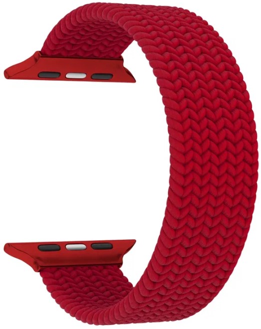Ремешок на руку Lyambda STEROPA DSN-11-40-RD плетеный нейлоновый для Apple Watch 38/40 mm red