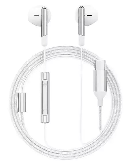 

Наушники ACEFAST L3 проводные USB-C Wired earphones with mic. Цвет: белый, L3