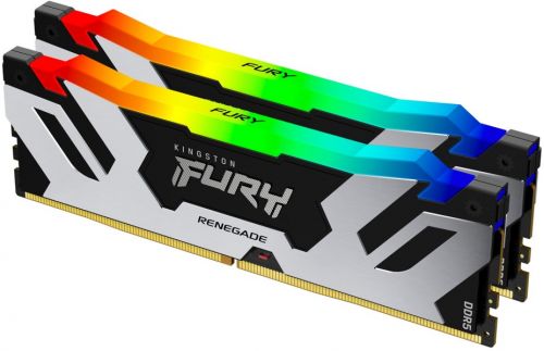 Модуль памяти DDR5 32GB (2*16GB) Kingston FURY KF564C32RSAK2-32 Renegade RGB 6400MHz CL32 1RX8 1.4V