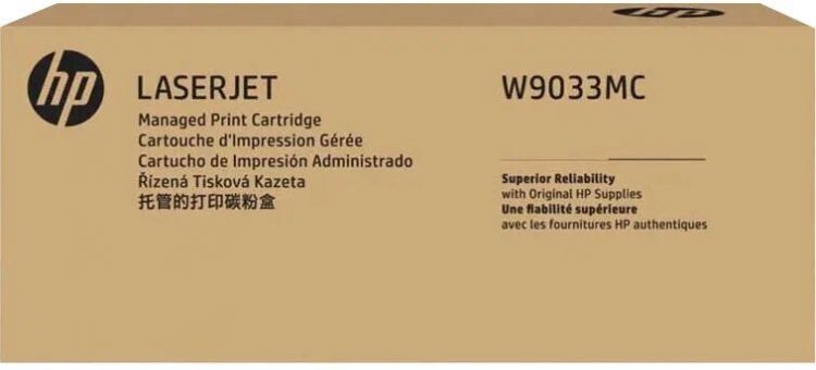 

Тонер-картридж HP W9033MC пурпурный (28 000 стр ) Magenta Managed для HP LJ E67550/ E67560/ E67660, W9033MC