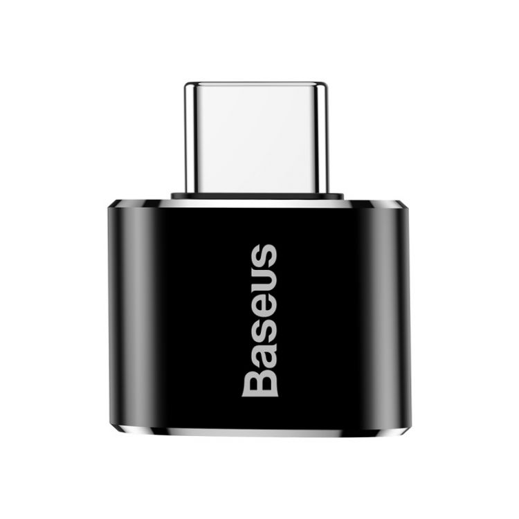 

Адаптер Baseus CATOTG-01 USB Female - Type-C Male Converter black, CATOTG-01