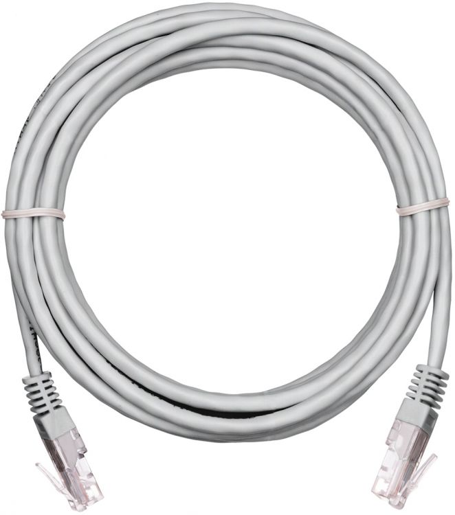 

Кабель патч-корд U/UTP 5e кат. 1.5м Netlan EC-PC4UE55B-BC-PVC-015-GY-10 2хRJ45/8P8C 26AWG(7x0.16 мм), чистая медь, PVC нг(B), серый, уп/10шт, EC-PC4UE55B-BC-PVC-015-GY-10