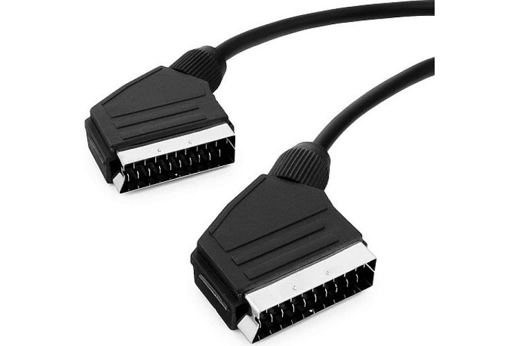 

Кабель видео Cablexpert CCV-518-3M SCART / SCART, 21pin, 3 м, CCV-518-3M