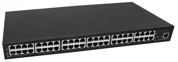 Инжектор PoE NST NS-PI-24G-L управляемый Gigabit Ethernet на 24 порта. Соответствует стандартам PoE IEEE 802.3af/at. Автоматическое определение PoE ус osnovo уличный poe инжектор gigabit ethernet на 1 порт мощность poe до 30w