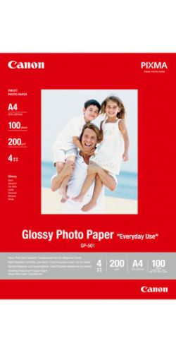 Фотобумага Canon GP-501 A4 0775B001 глянцевая, 100 листов, 200 г/м2