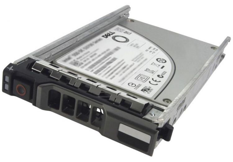 Накопитель SSD Dell 400-AZVM 960GB Mix Use, SATA 6Gbps, 512, 2,5", hot plug AG Drive, 3 DWPD, 5256 TBW, 14G - фото 1