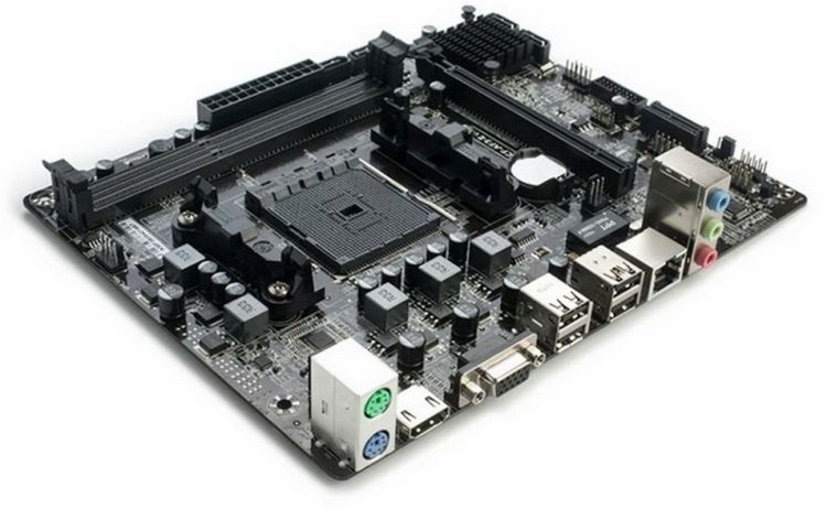 Материнская плата mATX Colorful C.A68M-E V15 (FM2/FM2+, AMD A68H, 2*DDR3 (2133), 4*SATA 6G, PCIE, Glan, HDMI, VGA, 4*USB 2.0) RTL цена и фото