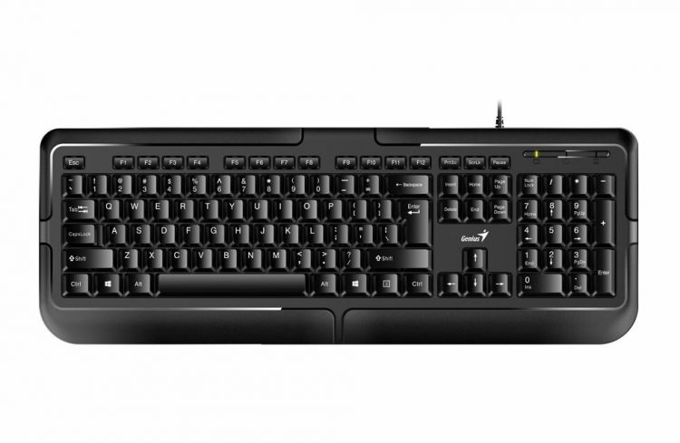 

Клавиатура Genius KB-118 II 31310051402 RU,USB, Black. 104 клавиши + кнопка SmartGenius, кабель 1.5 м, KB-118 II