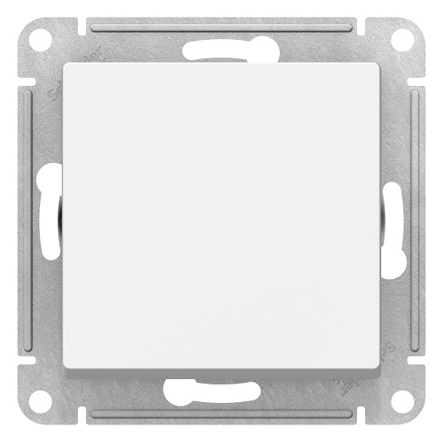 Переключатель Systeme Electric ATN440161 AtlasDesign AQUA, 1-клавишный, IP44, сх.6, 10АХ, механизм, белый