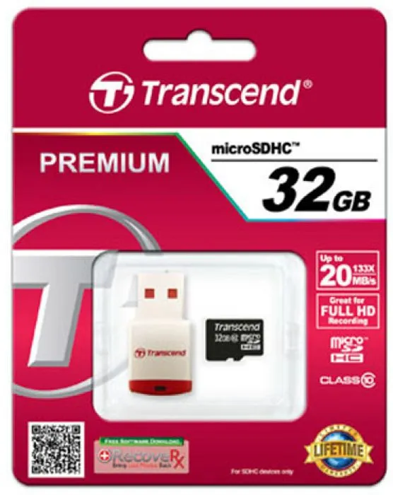 фото Transcend TS32GUSDHC10-P3