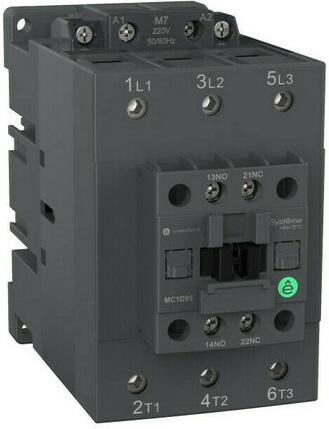 

Контактор Systeme Electric MC1D95M7 MC1D 3P 95A НО+НЗ 220V 50/60ГЦ, MC1D95M7