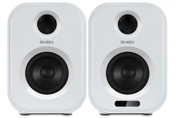 

Портативная акустика Sven АС MC-5 SV-022525 белая (50 Вт, Bluetooth, RCA, OPT, USB, пульт), АС MC-5