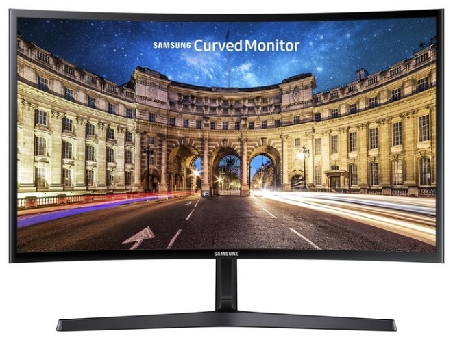 Монитор 23,5" Samsung C24F396FHI LC24F396FHIXCI 1920x1080, 4 мс, 250 кд/м2, 3000:1, 178°/178°, VA, HDMI, VGA, изогнутый экран