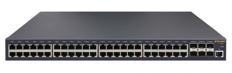 

Коммутатор управляемый Kyland SICOM6648G-Lite 6 10Gigabit Fiber ports(SFP+) + 48Gigabit POE ports, AC220V single power supply, Power power 370W, Fan,, SICOM6648G-Lite