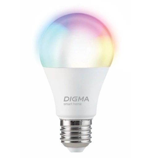Лампа Digma DiLight N1 DLE27N1R умная E27 9Вт 800lm Wi-Fi