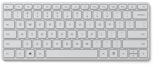 Клавиатура Microsoft Designer Compact 21Y-00041 bluetooth, серая