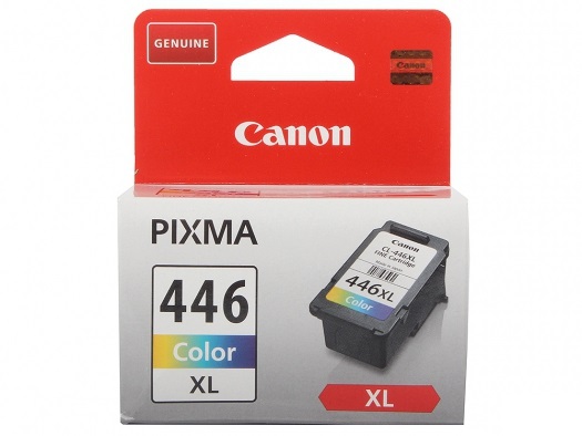 Картридж Canon CL-446XL 8284B001 для PIXMA MG2440/2540. Цветной. 300 страниц.