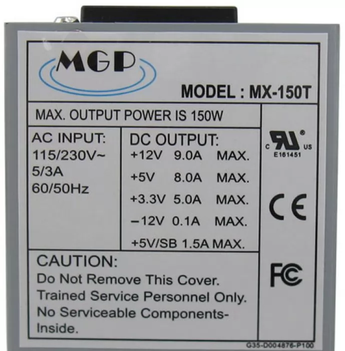 MGE MGP MX-150T
