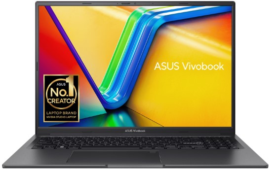 

Ноутбук ASUS Vivobook 16X K3605ZC-MB292 90NB11F1-M00D80 i5-12500H/16GB/512GB SSD/RTX3050 4GB/16" WUXGA IPS/WiFi/BT/Cam/NoOS/black, Vivobook 16X K3605ZC-MB292