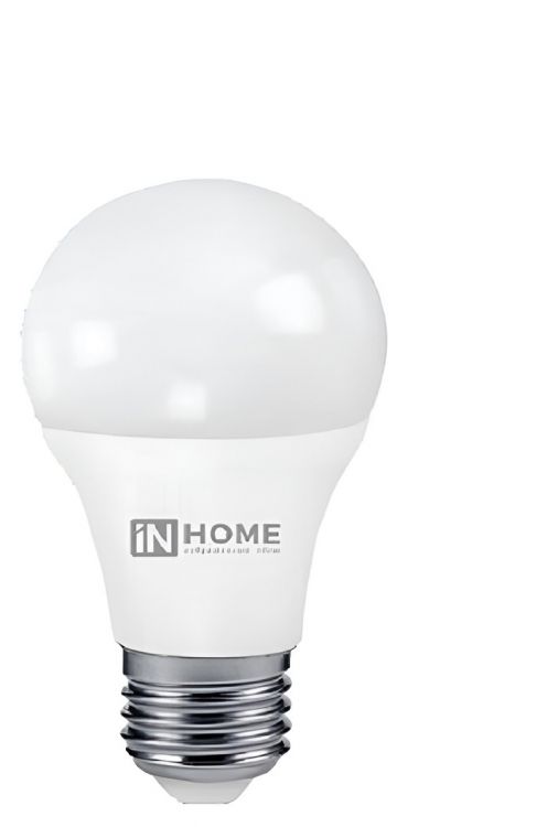 

Лампа светодиодная IN HOME 4690612036182 низковольтная LED-MO-PRO 15Вт грушевидная 4000К нейтральный, белый E27 1200лм, 4690612036182